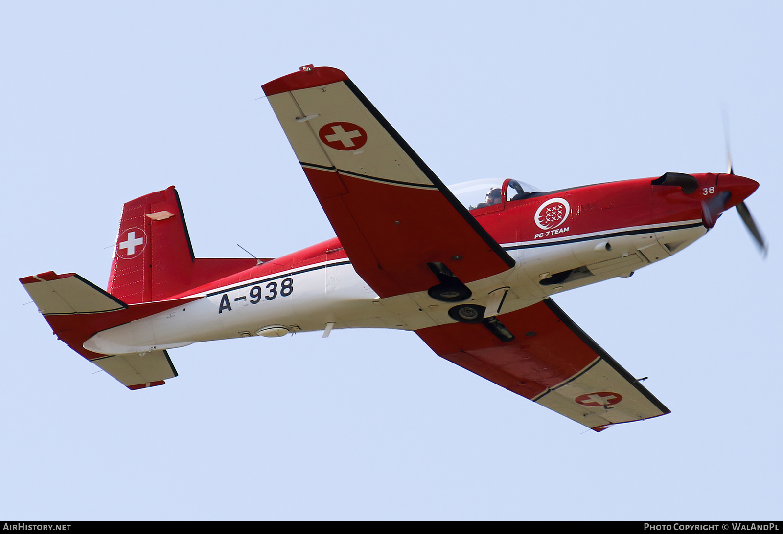 Aircraft Photo of A-938 | Pilatus NCPC-7 | Switzerland - Air Force | AirHistory.net #604007