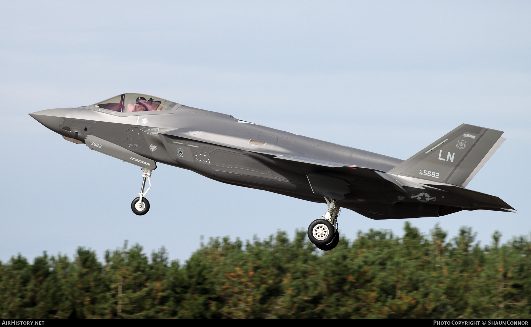 Aircraft Photo of 22-5682 / AF22-5682 | Lockheed Martin F-35A Lightning II | USA - Air Force | AirHistory.net #604008