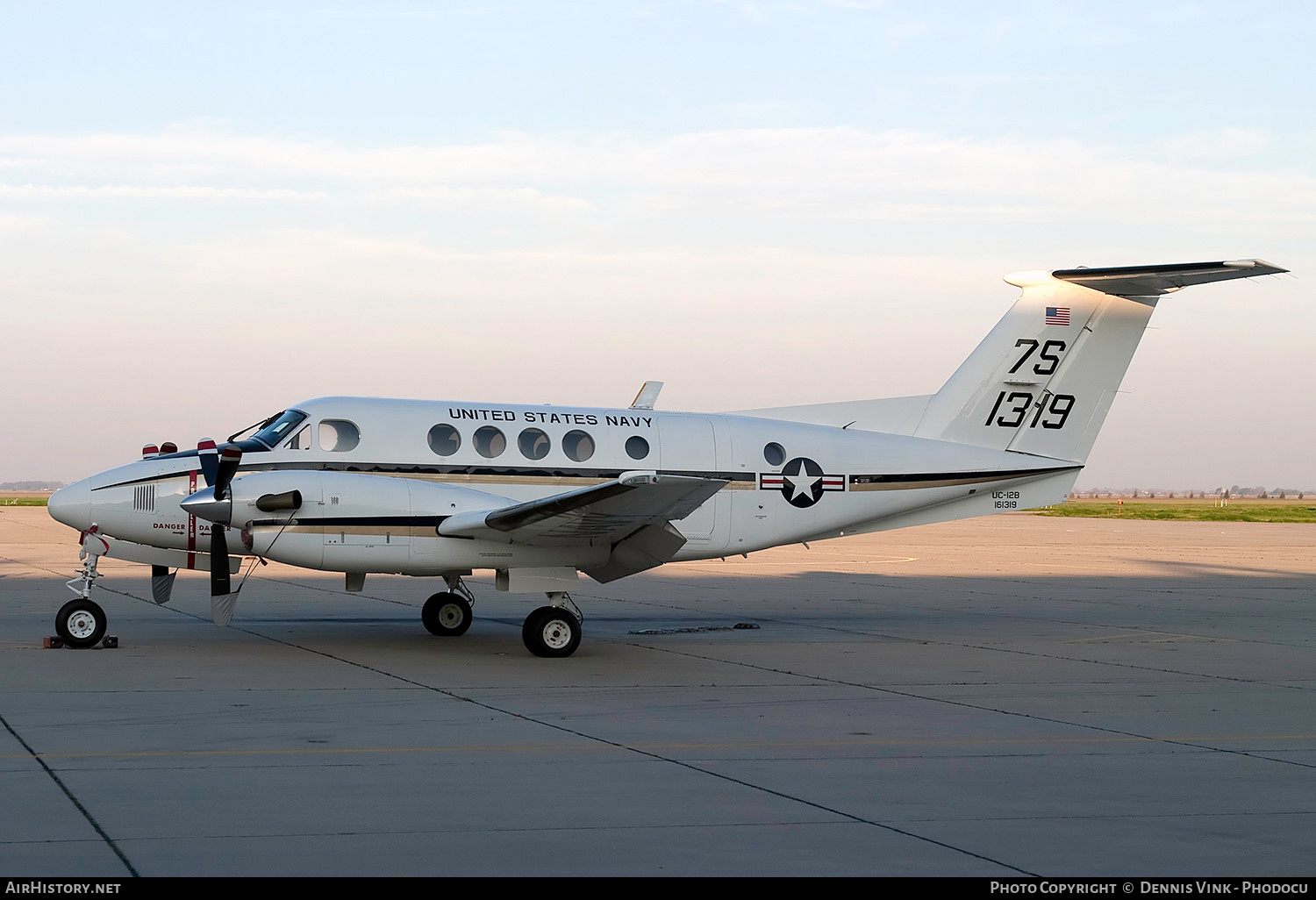 Aircraft Photo of 161319 / 1319 | Beech UC-12B Super King Air (A200C) | USA - Navy | AirHistory.net #604020