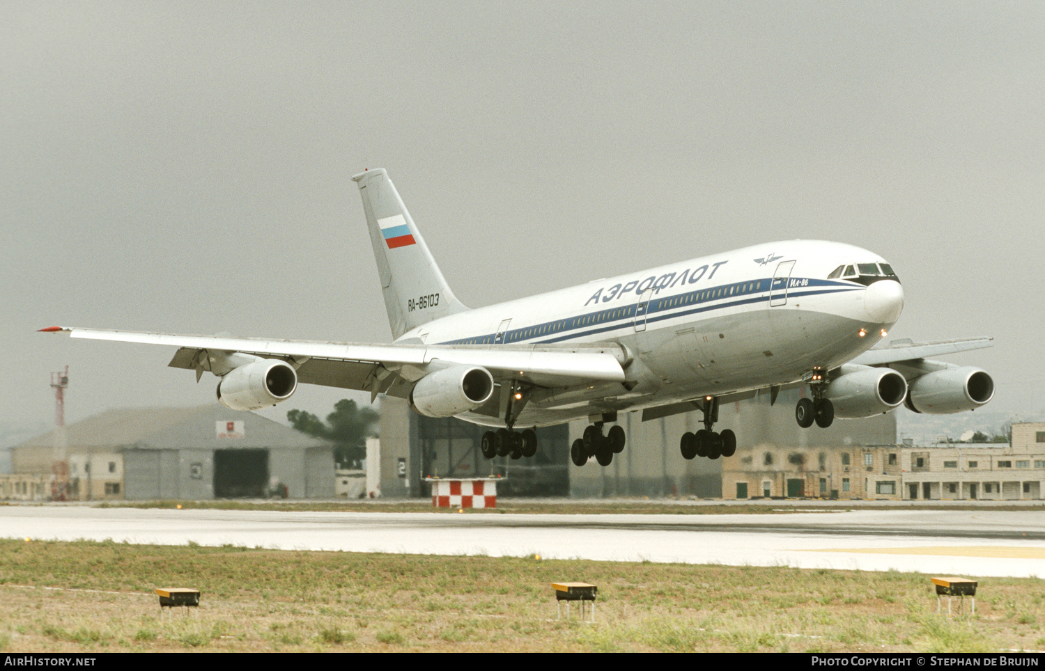 Aircraft Photo of RA-86103 | Ilyushin Il-86 | Aeroflot | AirHistory.net #604030