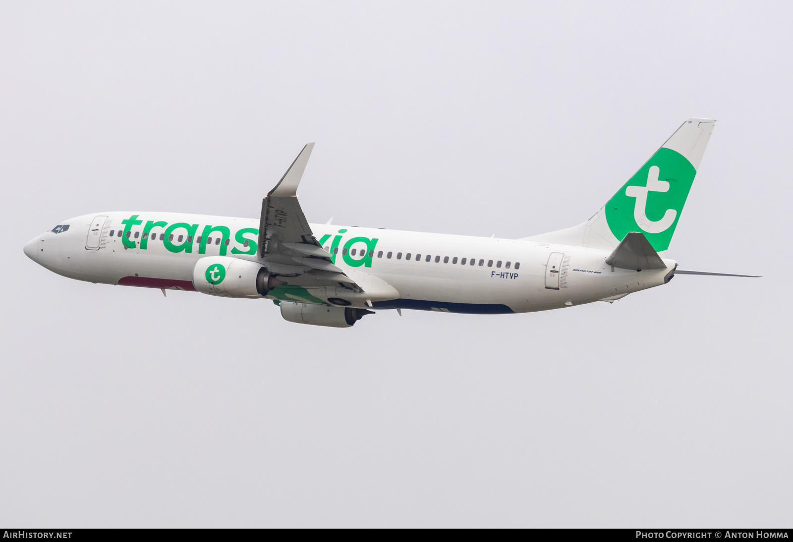 Aircraft Photo of F-HTVP | Boeing 737-8AL | Transavia | AirHistory.net #604034