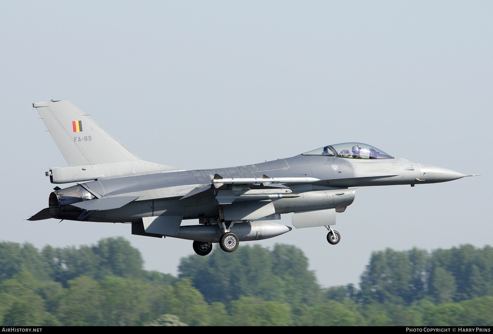 Aircraft Photo of FA-89 | General Dynamics F-16AM Fighting Falcon | Belgium - Air Force | AirHistory.net #604042