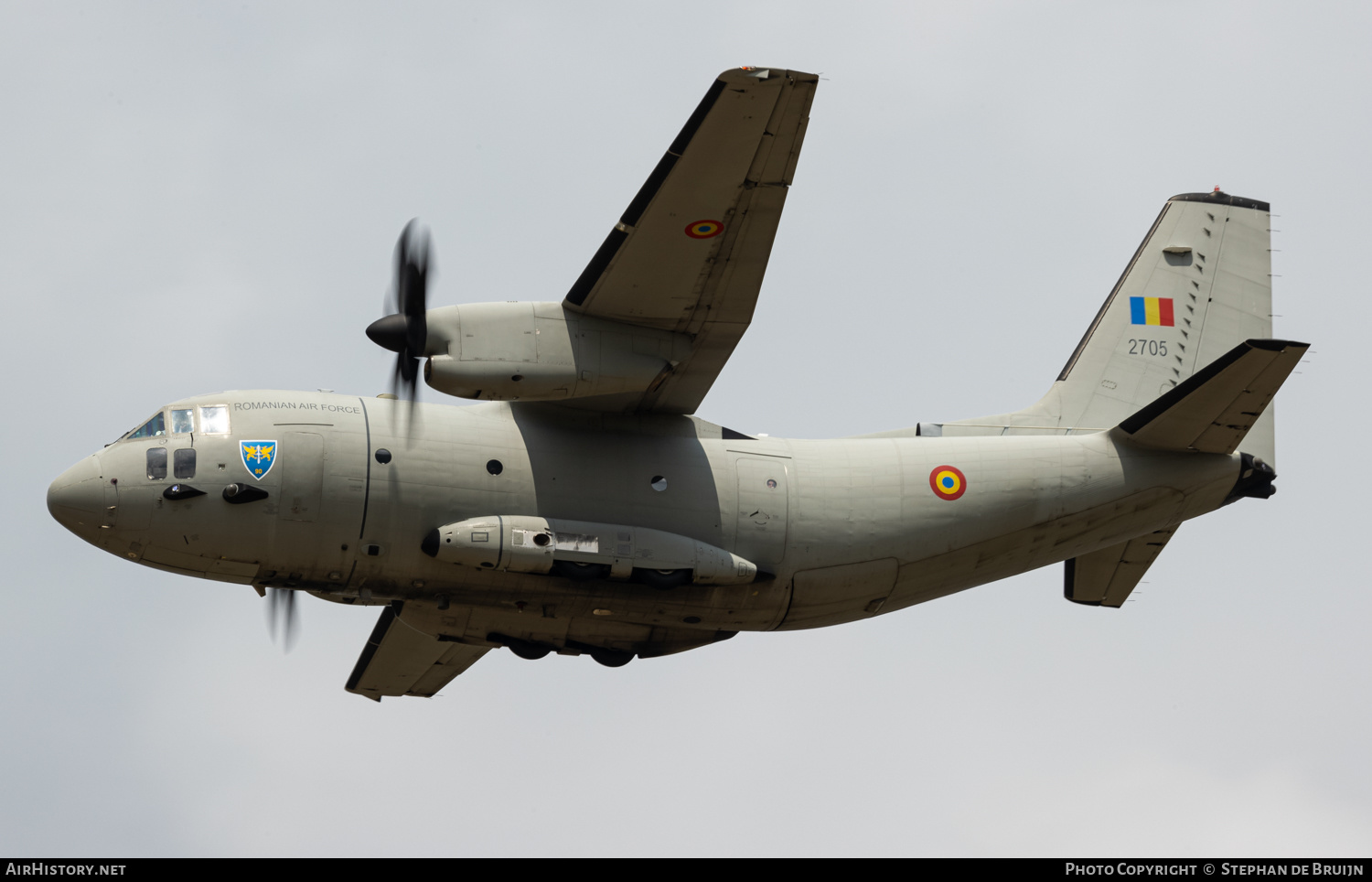 Aircraft Photo of 2705 | Alenia C-27J Spartan | Romania - Air Force | AirHistory.net #604051