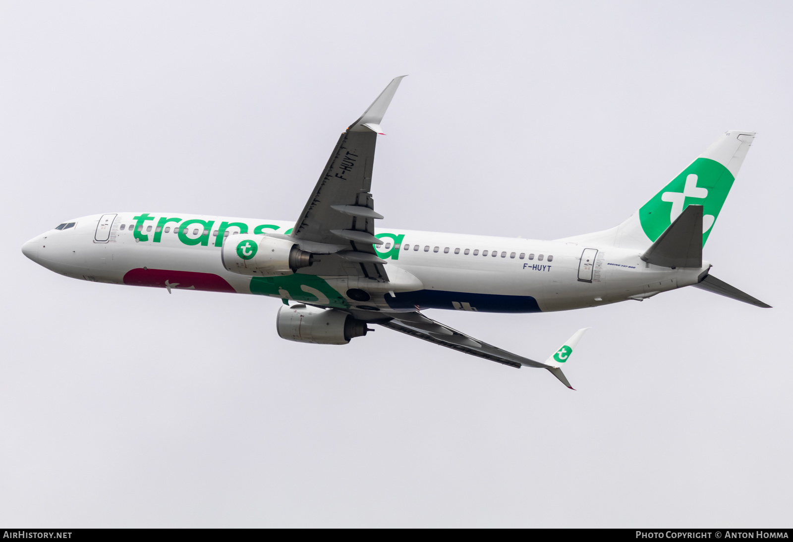 Aircraft Photo of F-HUYT | Boeing 737-8K5 | Transavia | AirHistory.net #604054