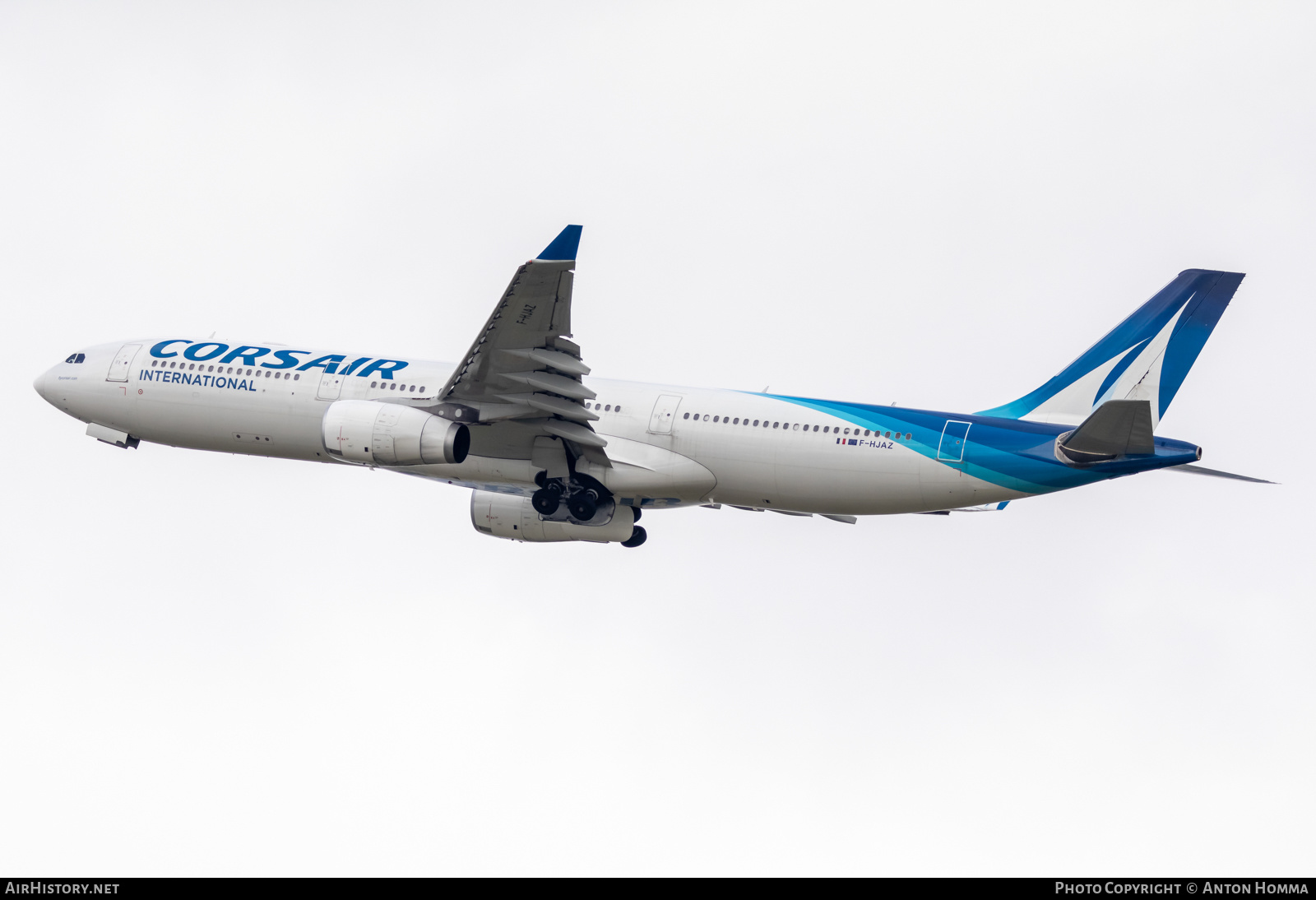 Aircraft Photo of F-HJAZ | Airbus A330-343 | Corsair International | AirHistory.net #604056