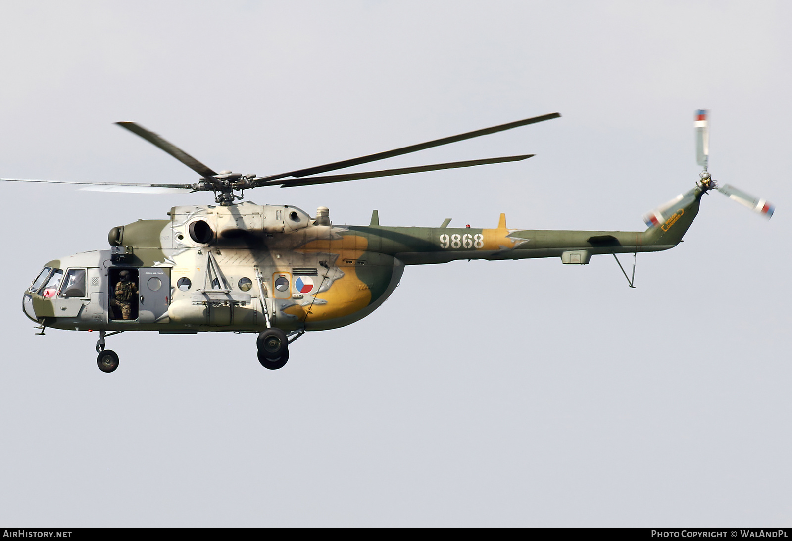 Aircraft Photo of 9868 | Mil Mi-171Sh | Czechia - Air Force | AirHistory.net #604064