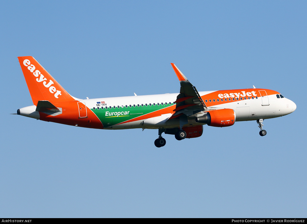 Aircraft Photo of OE-IVV | Airbus A320-214 | EasyJet | AirHistory.net #604066