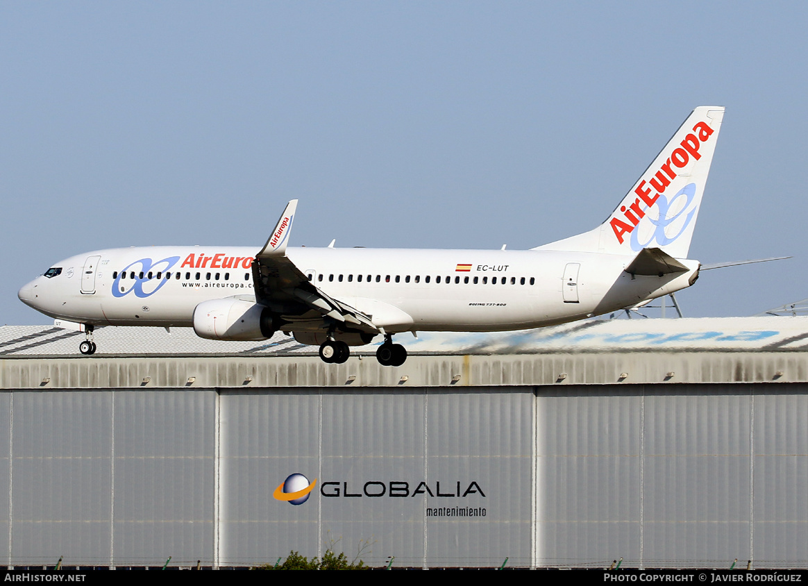 Aircraft Photo of EC-LUT | Boeing 737-85P | Air Europa | AirHistory.net #604099