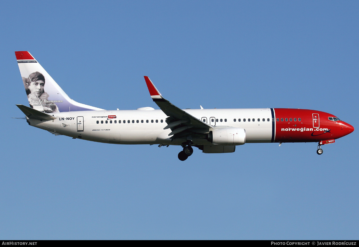 Aircraft Photo of LN-NOY | Boeing 737-8JP | Norwegian | AirHistory.net #604104