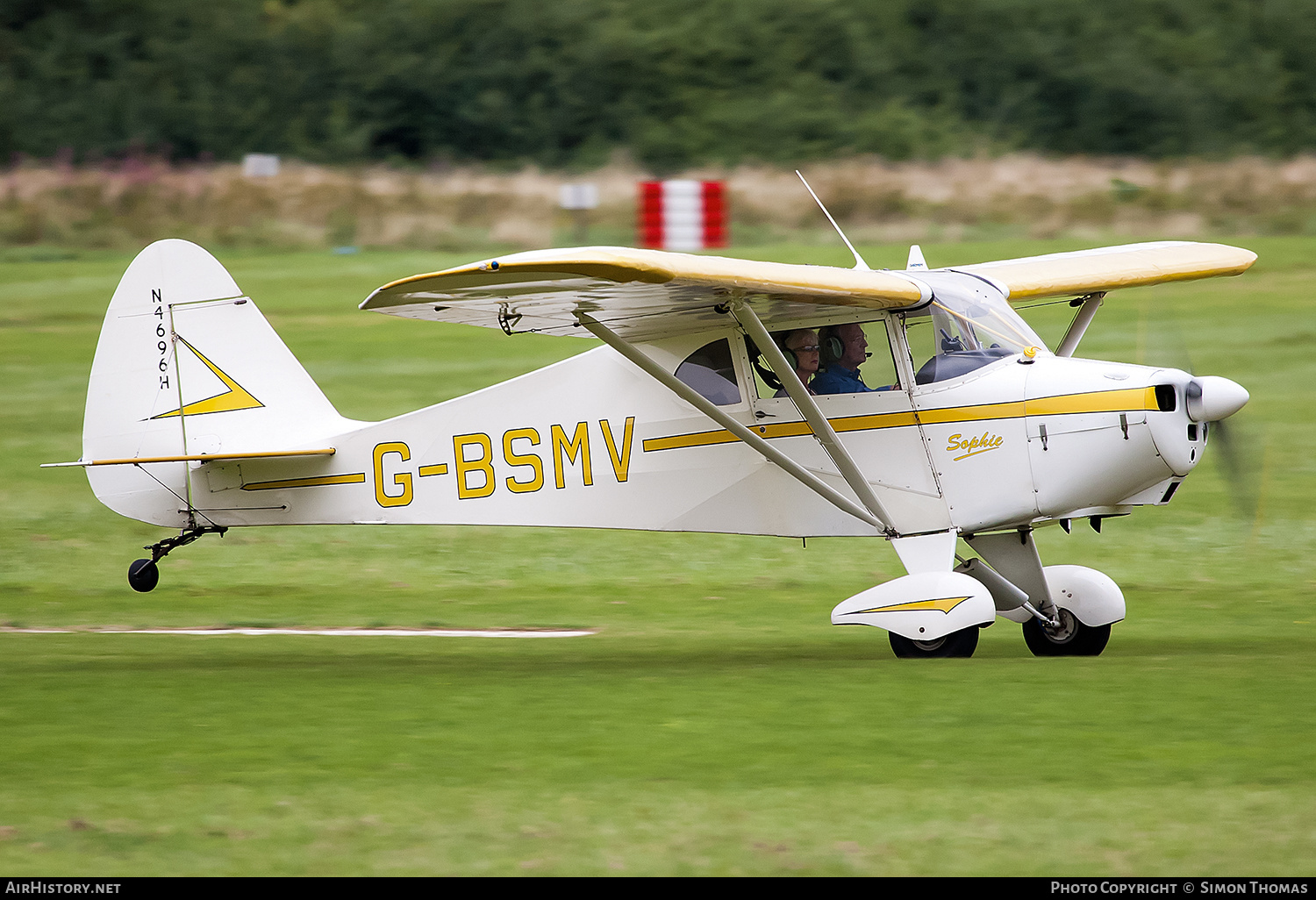 Aircraft Photo of G-BSMV | Piper PA-17 Vagabond | AirHistory.net #604109