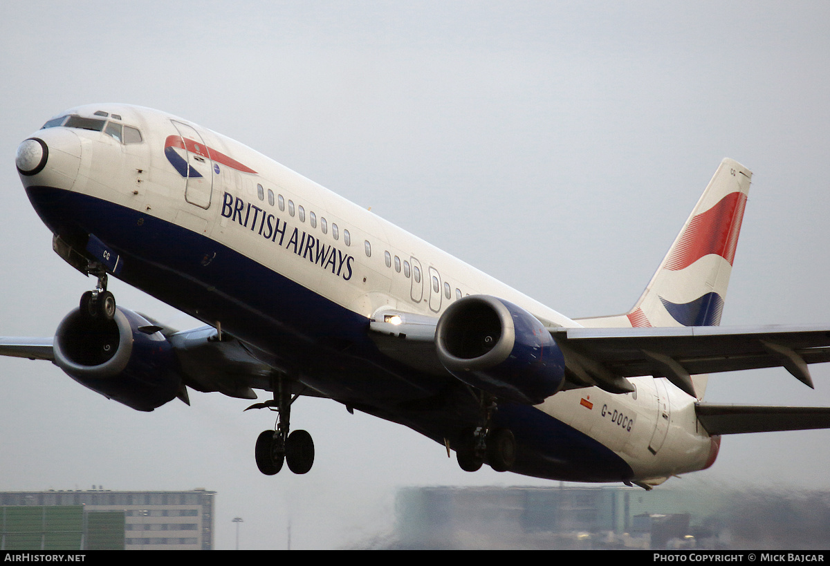 Aircraft Photo of G-DOCG | Boeing 737-436 | British Airways | AirHistory.net #604123
