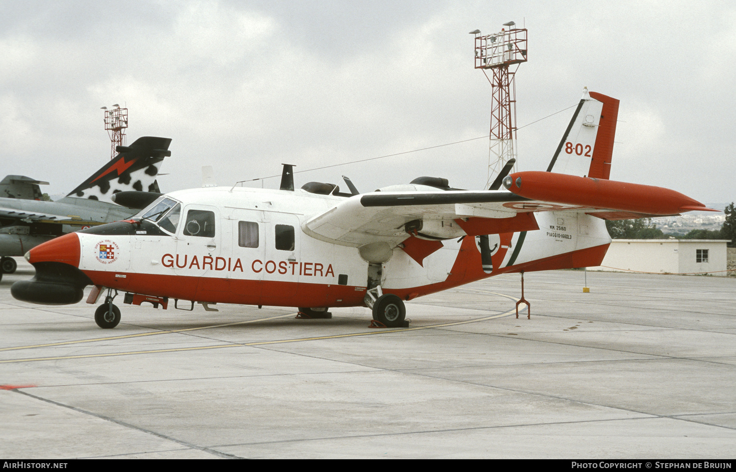 Aircraft Photo of MM25160 | Piaggio P-166DL-3 | Italy - Guardia Costiera | AirHistory.net #604128