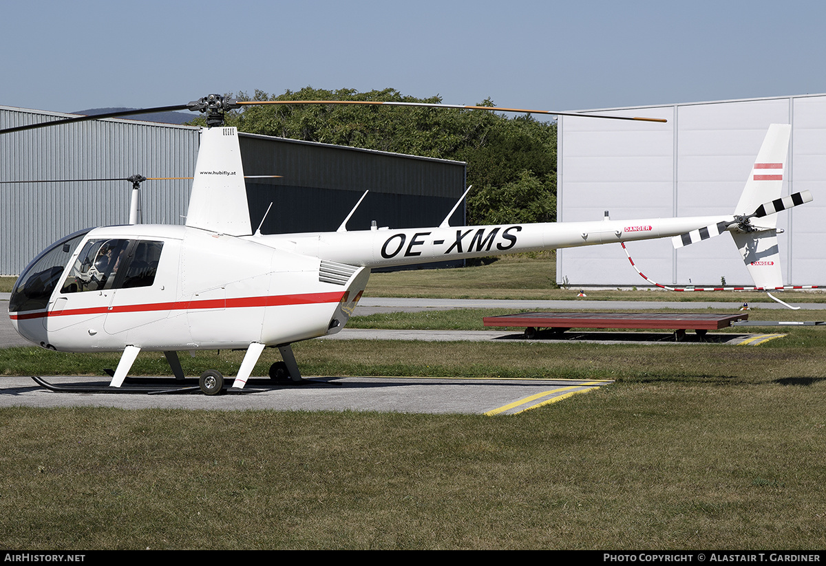 Aircraft Photo of OE-XMS | Robinson R-44 Cadet | Hubi-Fly Helikopter | AirHistory.net #604133