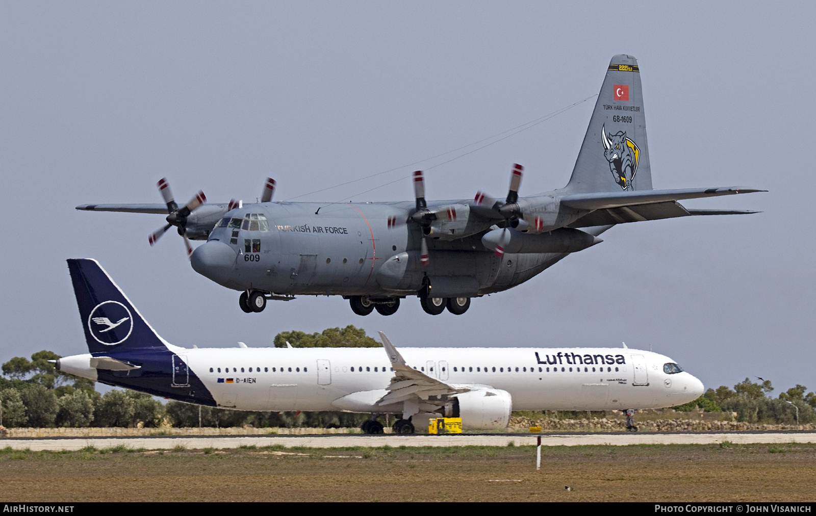 Aircraft Photo of 68-1609 | Lockheed C-130E Hercules (L-382) | Turkey - Air Force | AirHistory.net #604136