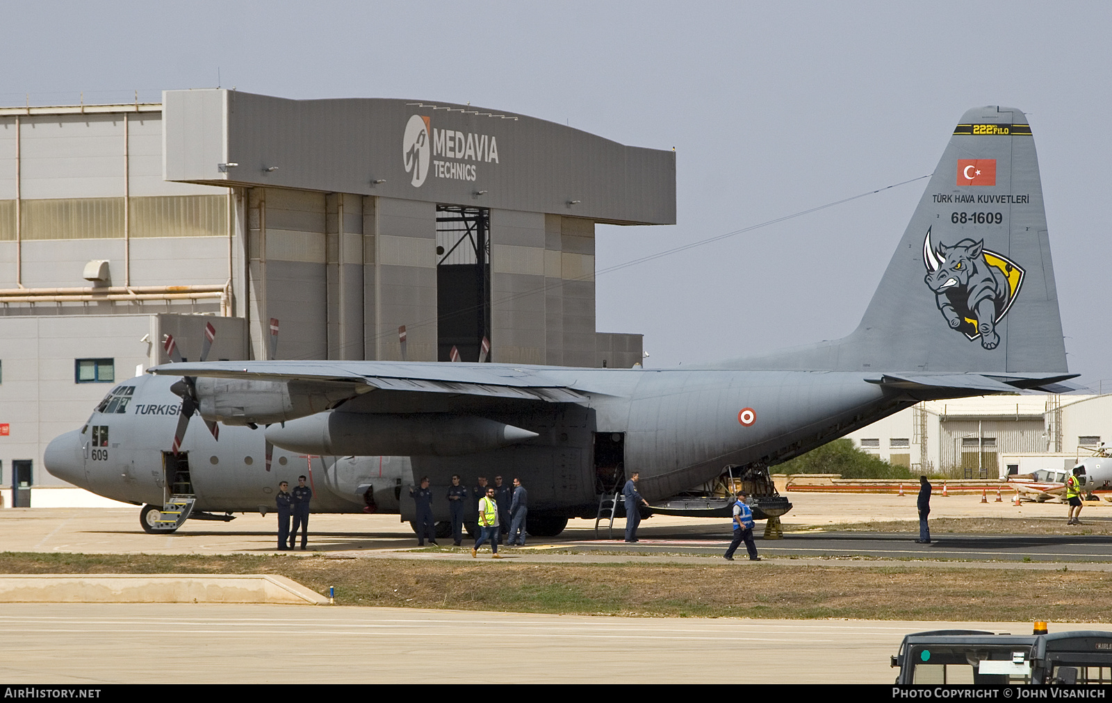 Aircraft Photo of 68-1609 | Lockheed C-130E Hercules (L-382) | Turkey - Air Force | AirHistory.net #604139