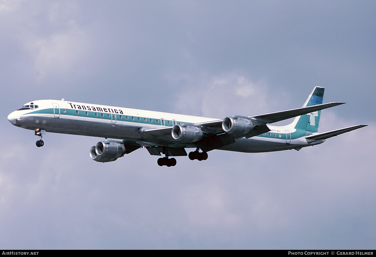 Aircraft Photo of N4867T | McDonnell Douglas DC-8-73CF | Transamerica Airlines | AirHistory.net #604153