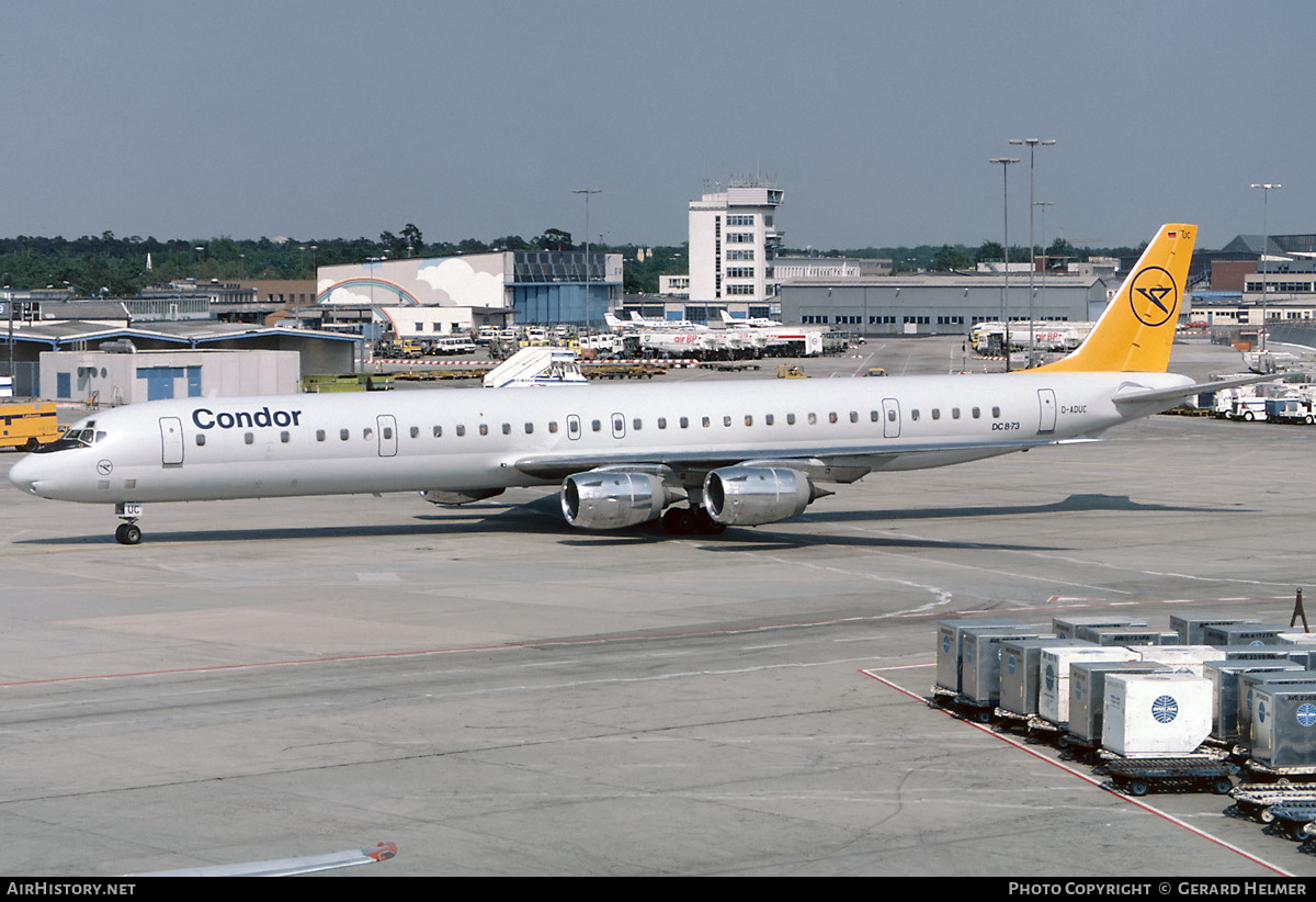 Aircraft Photo of D-ADUC | McDonnell Douglas DC-8-73CF | Condor Flugdienst | AirHistory.net #604160