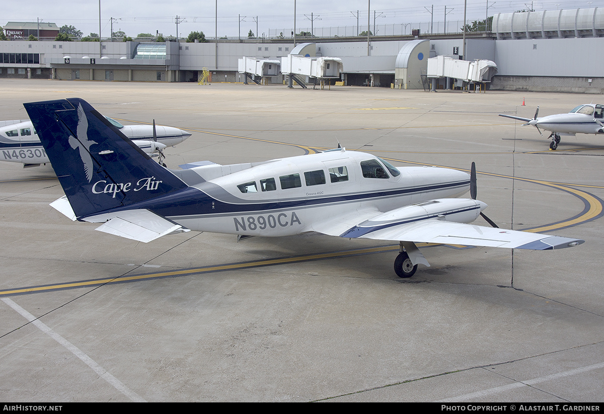 Aircraft Photo of N890CA | Cessna 402C | Cape Air | AirHistory.net #604163