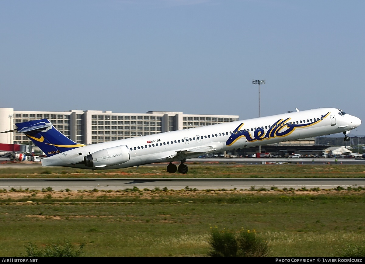 Aircraft Photo of HB-JIA | McDonnell Douglas MD-90-30 | Hello | AirHistory.net #604165