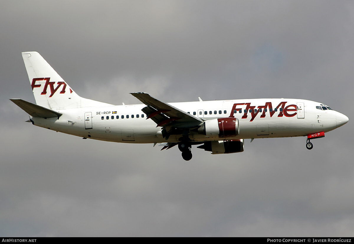 Aircraft Photo of SE-RCP | Boeing 737-33A | FlyMe | AirHistory.net #604166