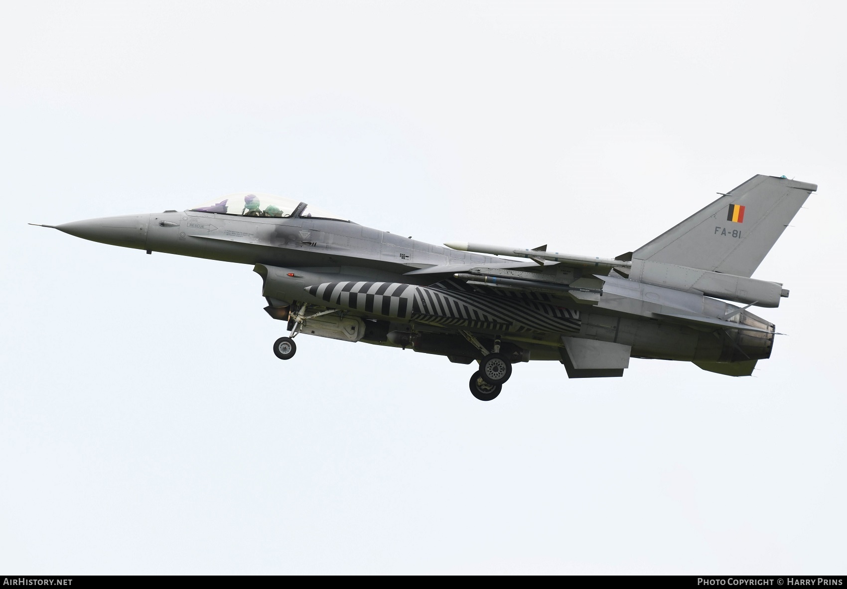 Aircraft Photo of FA-81 | General Dynamics F-16AM Fighting Falcon | Belgium - Air Force | AirHistory.net #604175