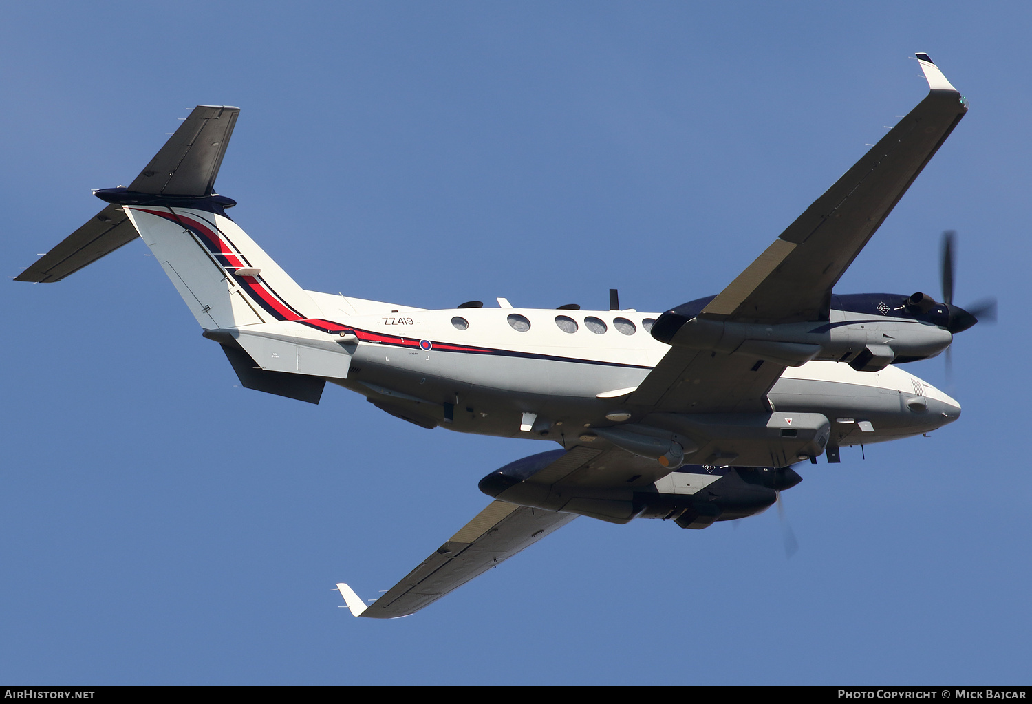 Aircraft Photo of ZZ419 | Hawker Beechcraft 350CER Shadow R1 (300C) | UK - Air Force | AirHistory.net #604184