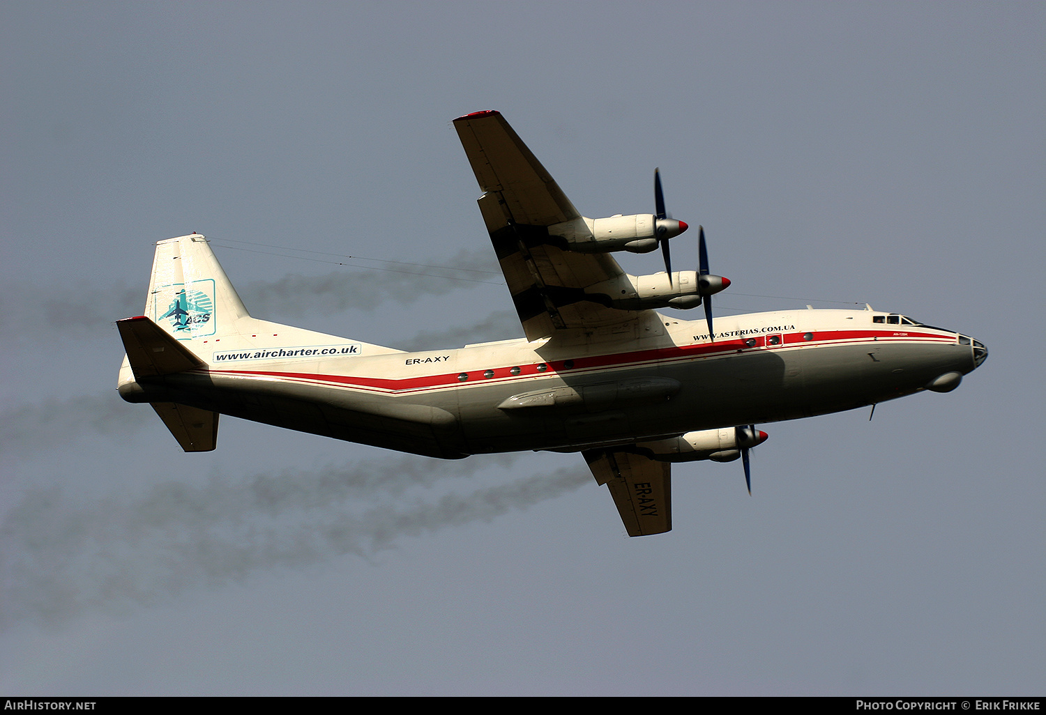 Aircraft Photo of ER-AXY | Antonov An-12BK | Asterias Commercial | AirHistory.net #604187