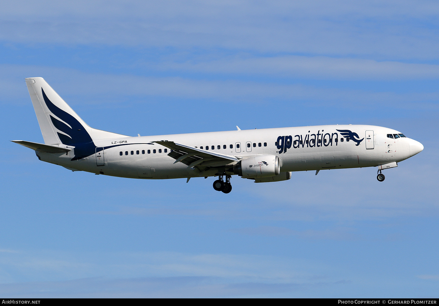 Aircraft Photo of LZ-GPA | Boeing 737-430 | GP Aviation Services | AirHistory.net #604241