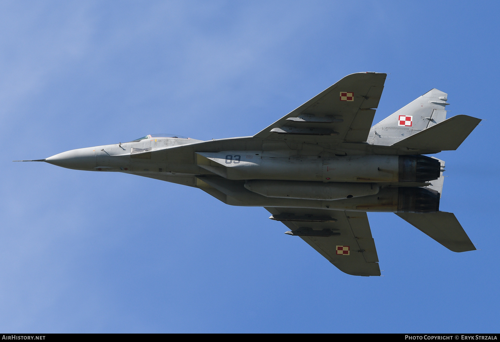 Aircraft Photo of 83 | Mikoyan-Gurevich MiG-29A (9-12A) | Poland - Air Force | AirHistory.net #604248