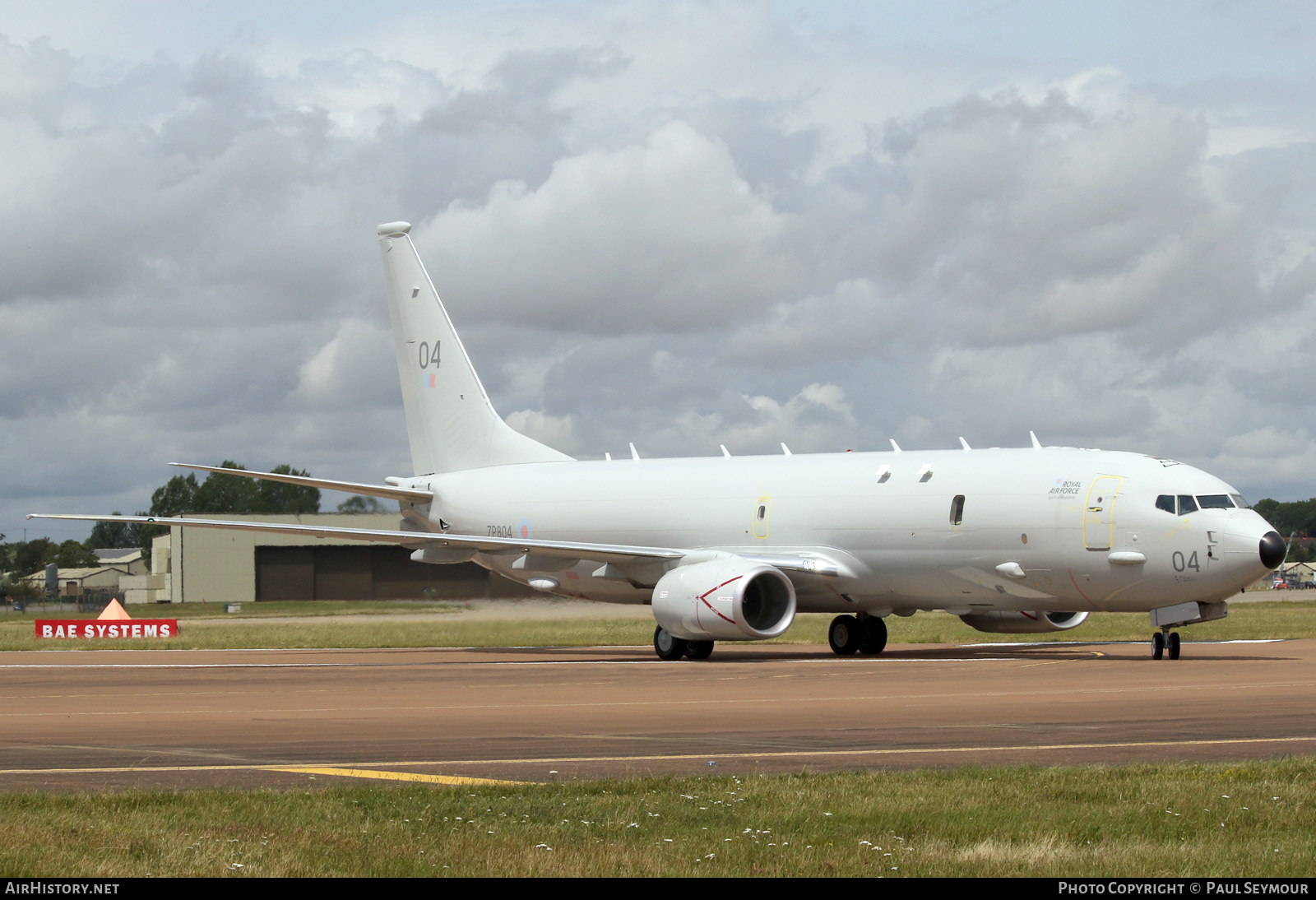 Aircraft Photo of ZP804 | Boeing P-8A Poseidon MRA1 | UK - Air Force | AirHistory.net #604249