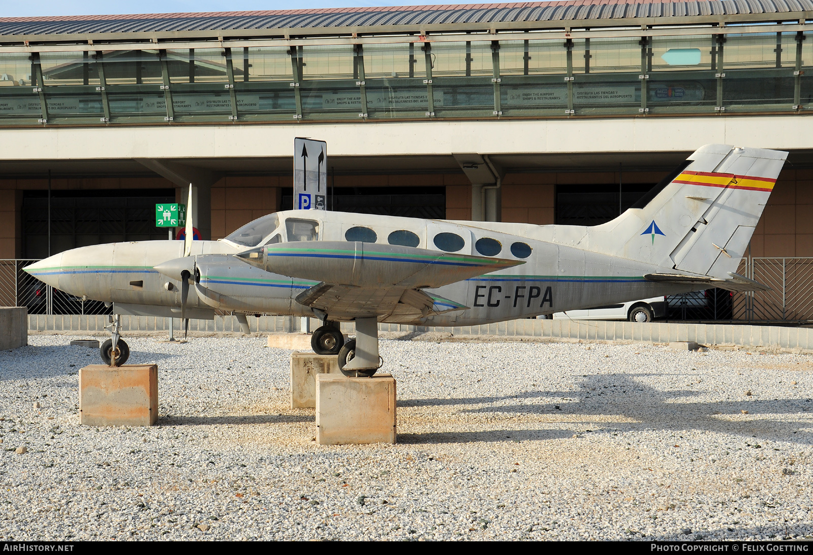 Aircraft Photo of EC-FPA | Cessna 421B Golden Eagle | AirHistory.net #604254