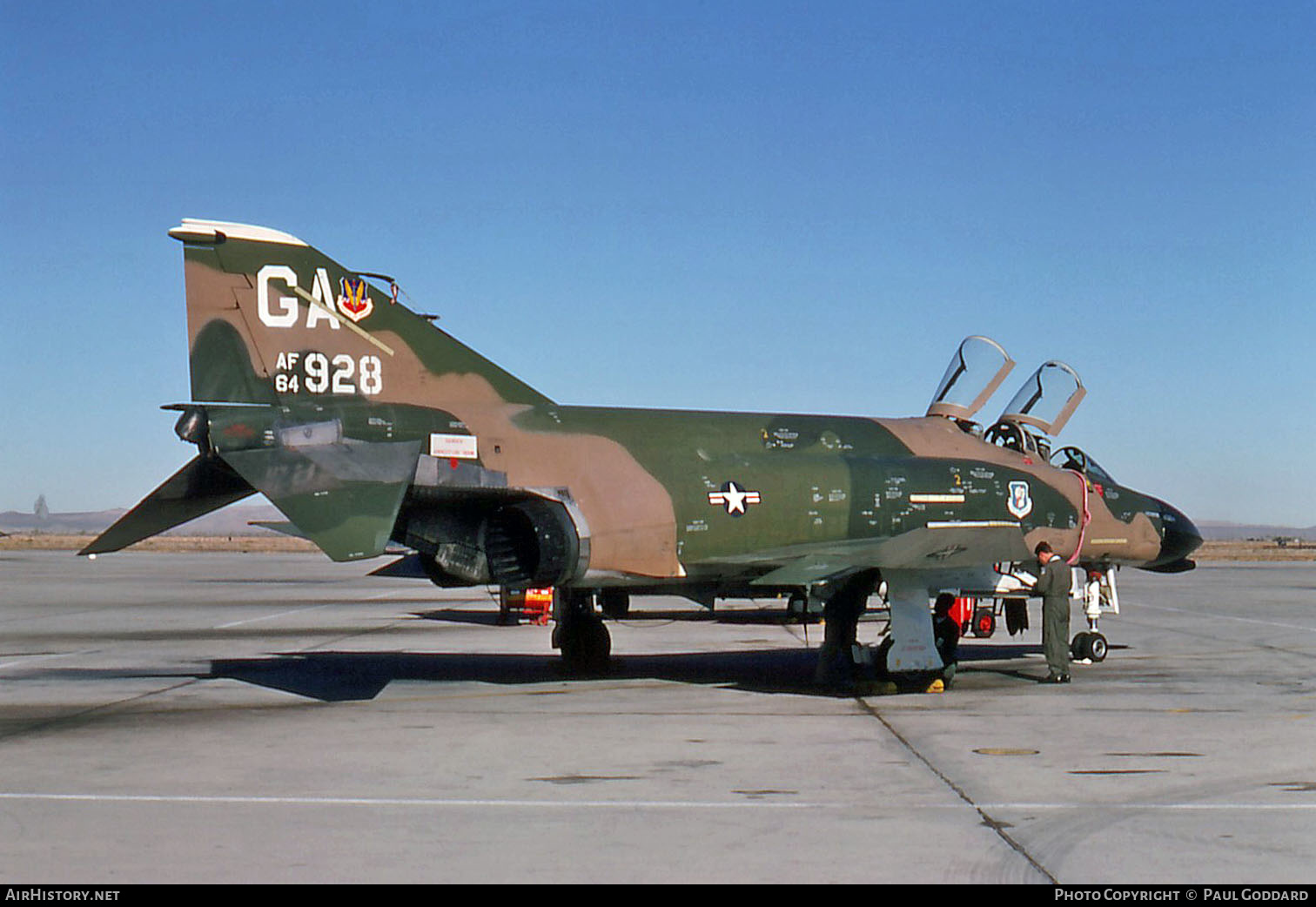 Aircraft Photo of 64-0928 / AF64-928 | McDonnell F-4C Phantom II | USA - Air Force | AirHistory.net #604278