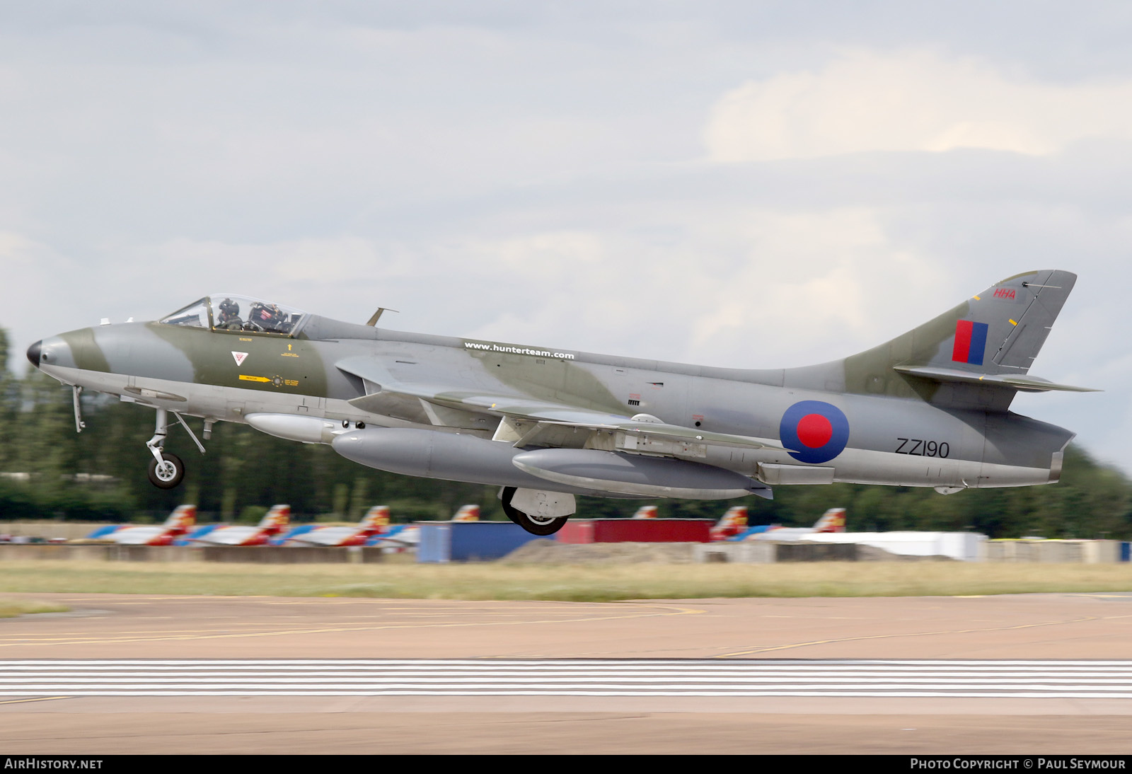 Aircraft Photo of ZZ190 | Hawker Hunter F58 | UK - Air Force | AirHistory.net #604281