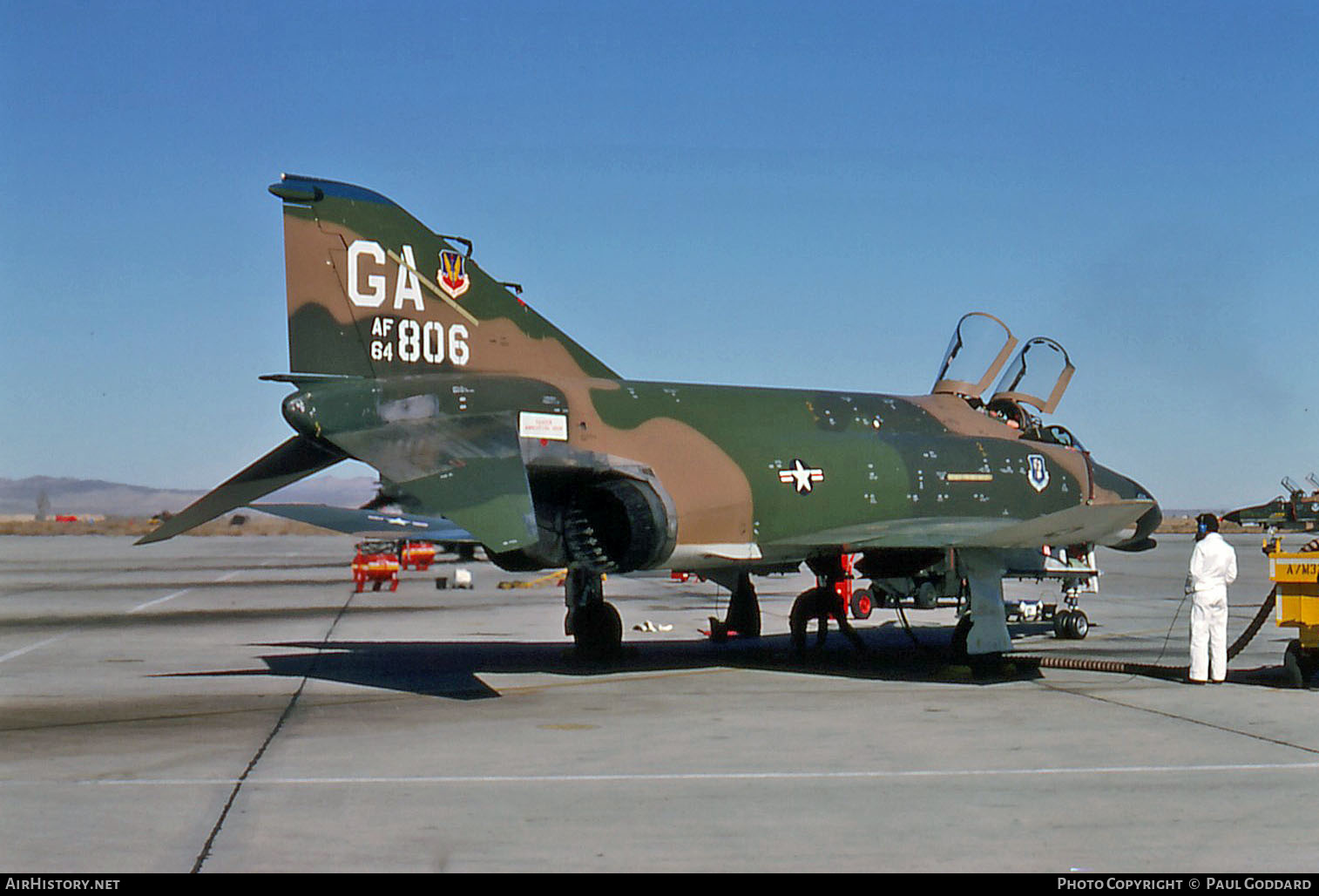 Aircraft Photo of 64-0806 / AF64-806 | McDonnell F-4C Phantom II | USA - Air Force | AirHistory.net #604287