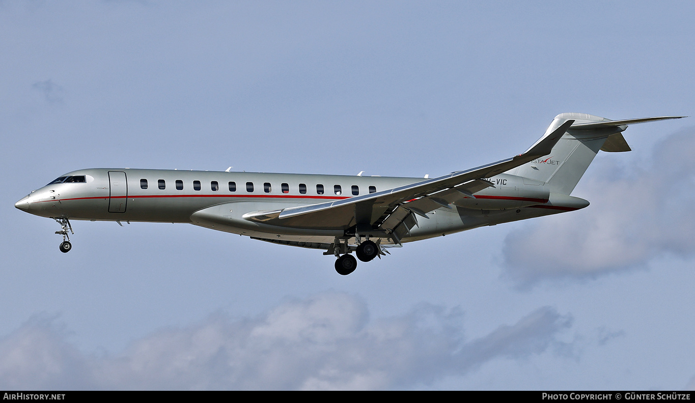 Aircraft Photo of 9H-VIC | Bombardier Global 7500 (BD-700-2A12) | VistaJet | AirHistory.net #604289