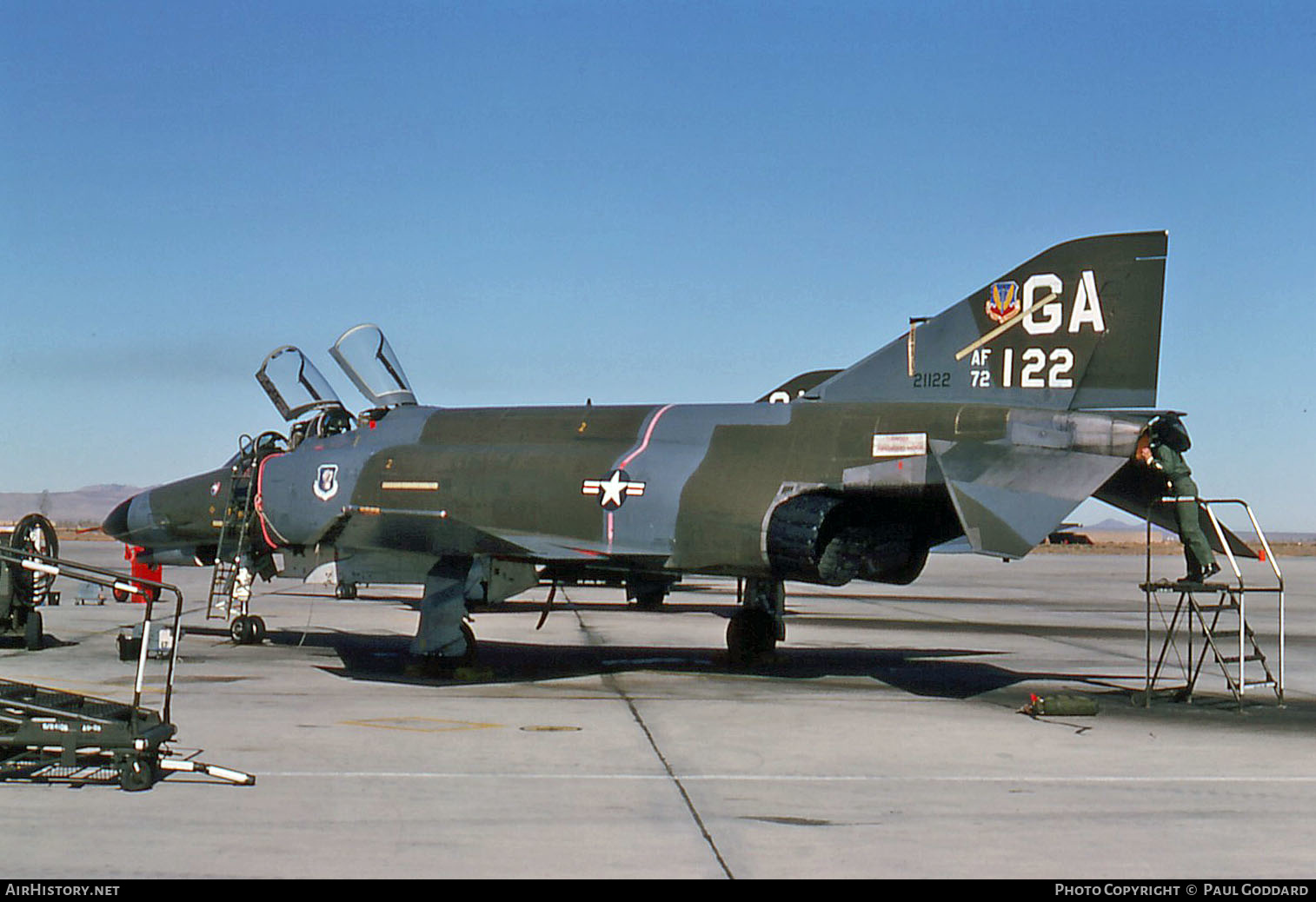 Aircraft Photo of 72-1122 / AF72-122 | McDonnell Douglas F-4F Phantom II | USA - Air Force | AirHistory.net #604294