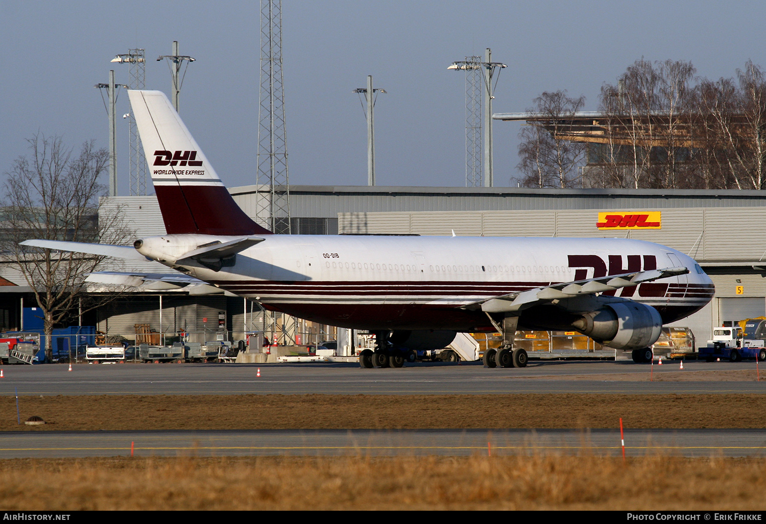 Aircraft Photo of OO-DIB | Airbus A300B4-203(F) | DHL Worldwide Express | AirHistory.net #604298