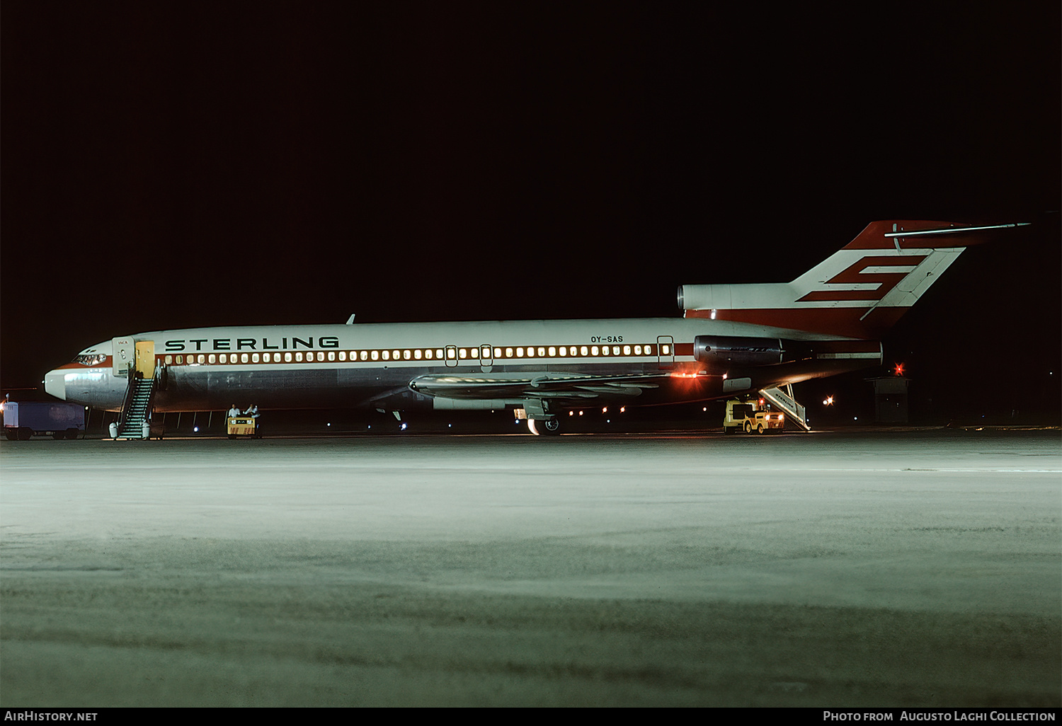 Aircraft Photo of OY-SAS | Boeing 727-2J4/Adv | Sterling Airways | AirHistory.net #604299