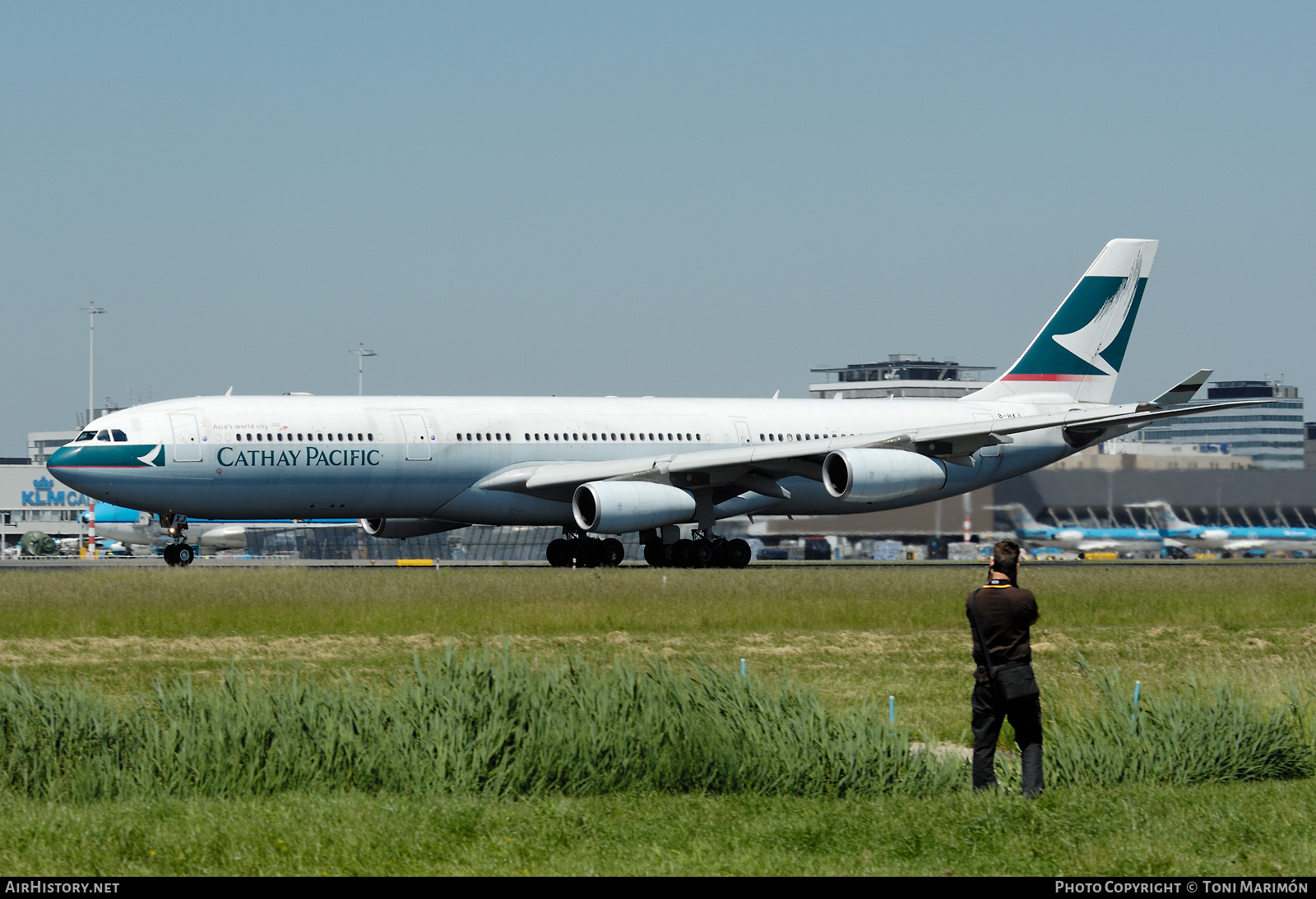 Aircraft Photo of B-HXJ | Airbus A340-313X | Cathay Pacific Airways | AirHistory.net #604304