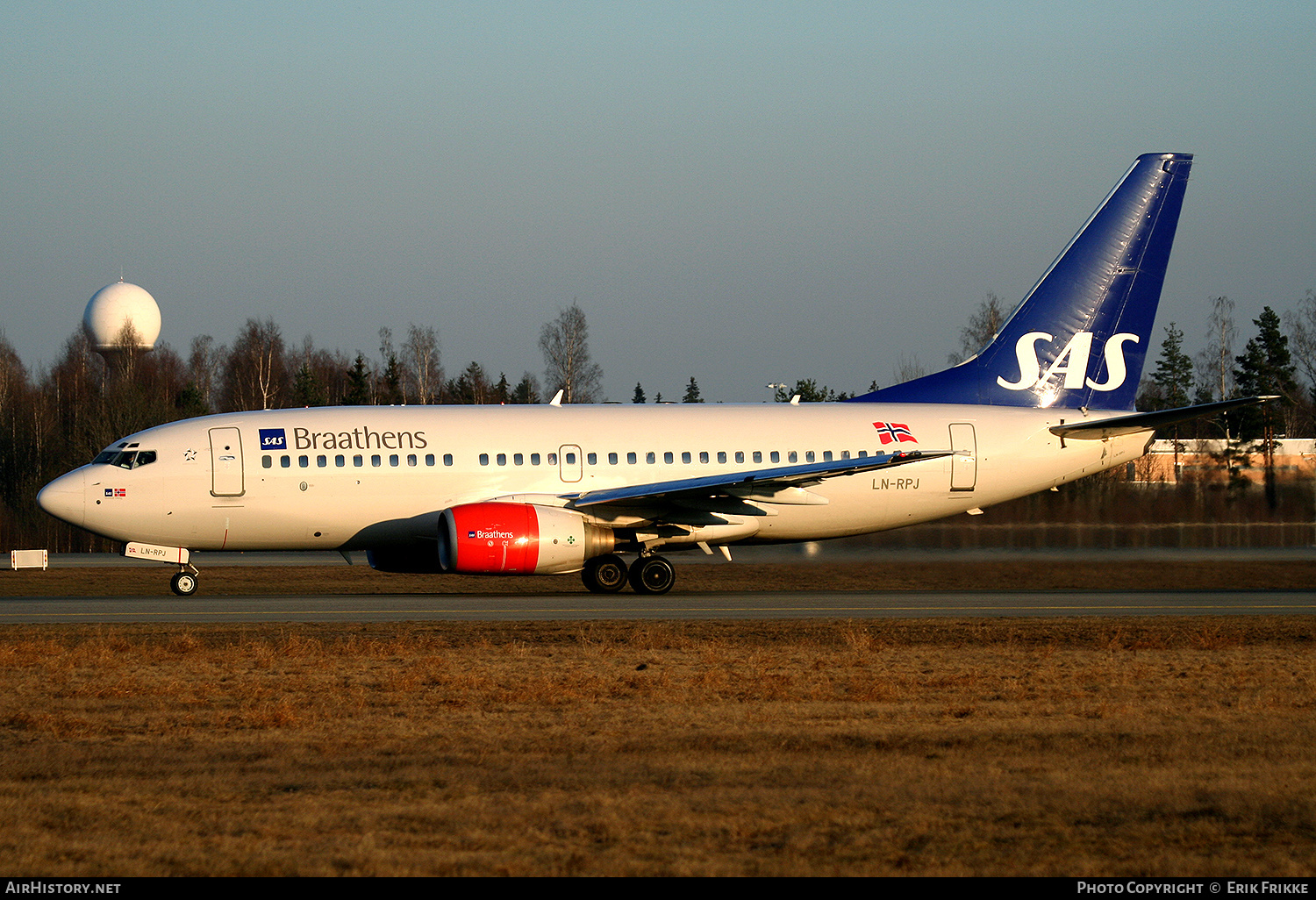 Aircraft Photo of LN-RPJ | Boeing 737-783 | SAS Braathens | AirHistory.net #604309