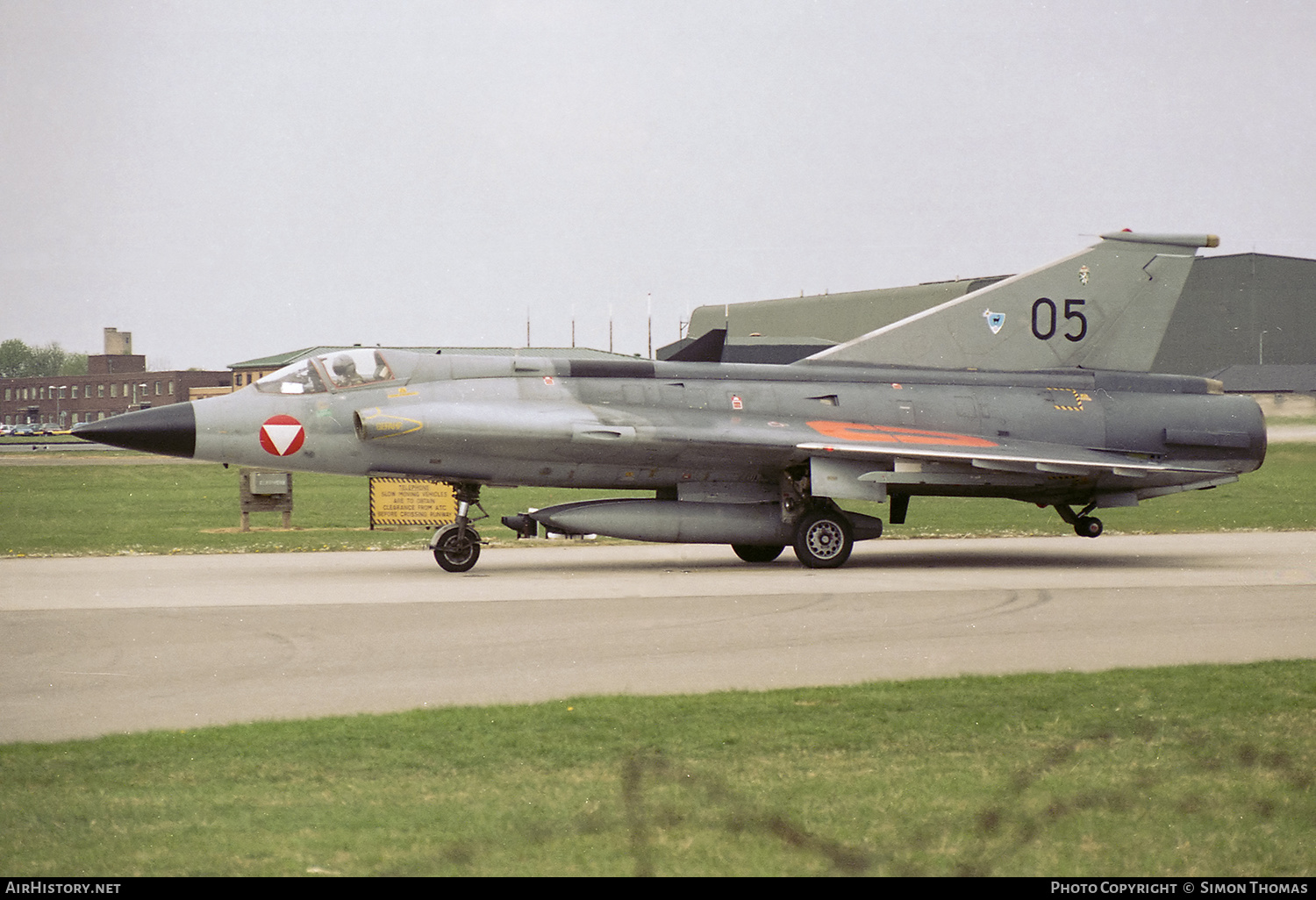 Aircraft Photo of 05 | Saab J35Oe Draken | Austria - Air Force | AirHistory.net #604320