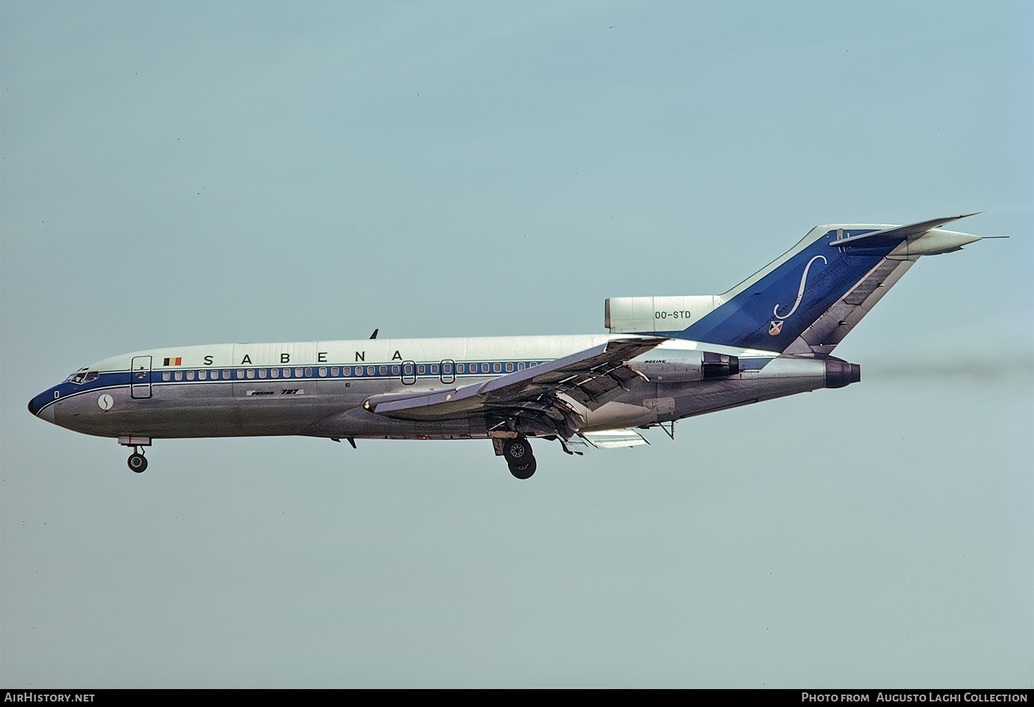 Aircraft Photo of OO-STD | Boeing 727-29C | Sabena | AirHistory.net #604328