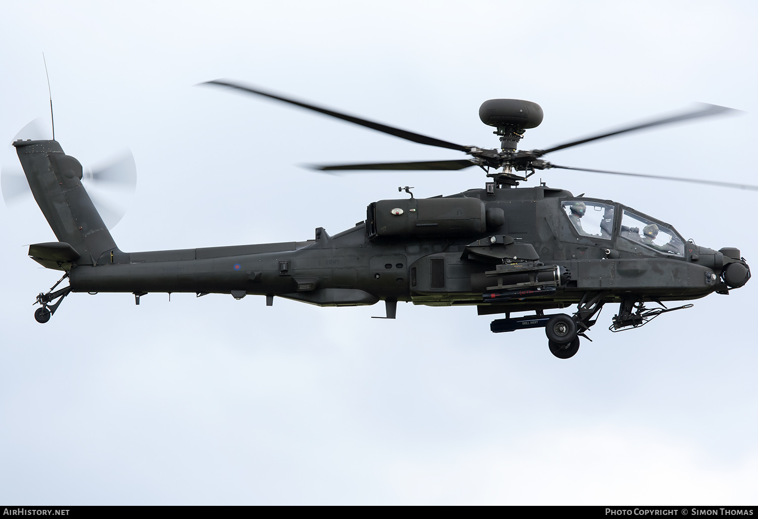 Aircraft Photo of ZJ167 | Westland WAH-64D Longbow Apache AH1 | UK - Army | AirHistory.net #604338