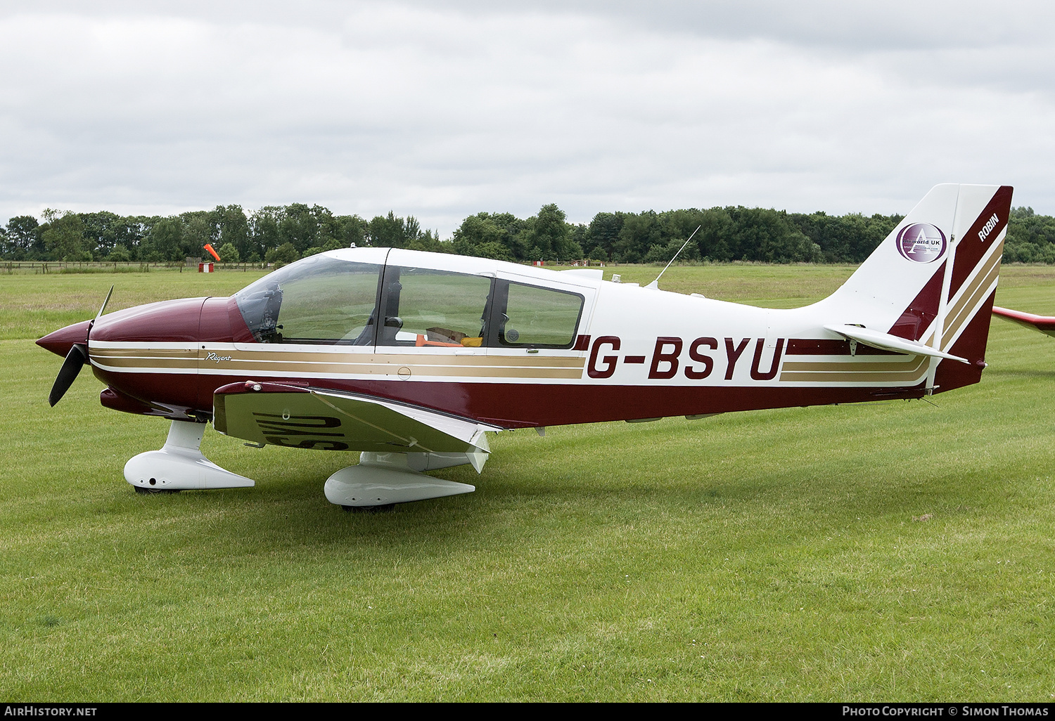 Aircraft Photo of G-BSYU | Robin DR-400-180 Regent | AirHistory.net #604343