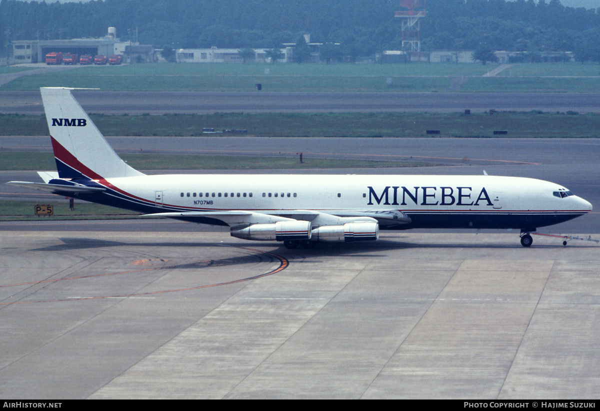 Aircraft Photo of N707MB | Boeing 707-355C | NMB Minebea | AirHistory.net #604347