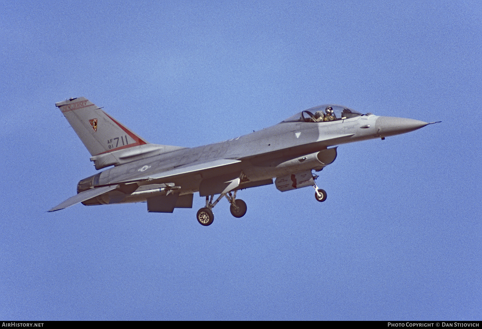 Aircraft Photo of 81-0711 / AF81-711 | General Dynamics F-16A/ADF Fighting Falcon | USA - Air Force | AirHistory.net #604362