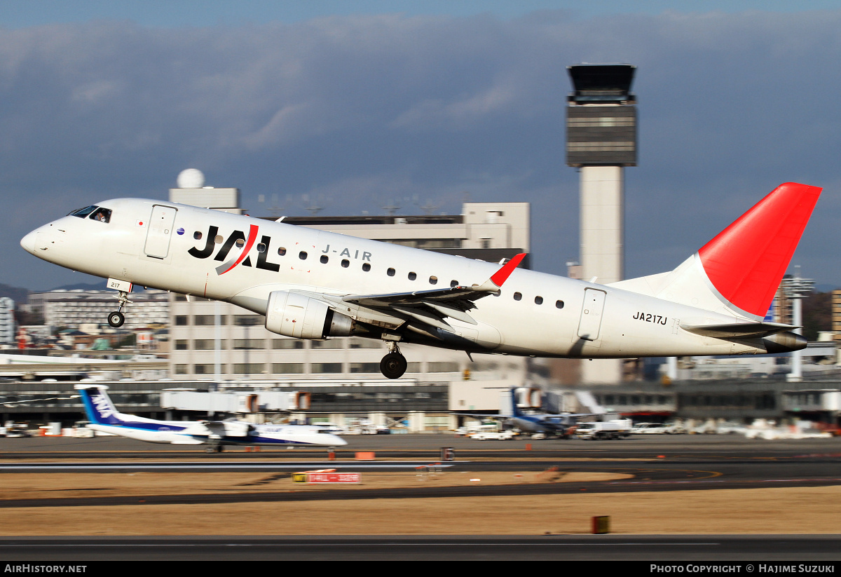 Aircraft Photo of JA217J | Embraer 170STD (ERJ-170-100STD) | Japan Airlines - JAL | AirHistory.net #604379