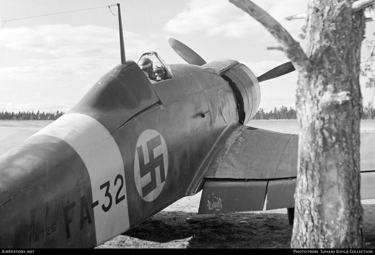 Aircraft Photo of FA-32 | Fiat G.50 Freccia | Finland - Air Force | AirHistory.net #604385