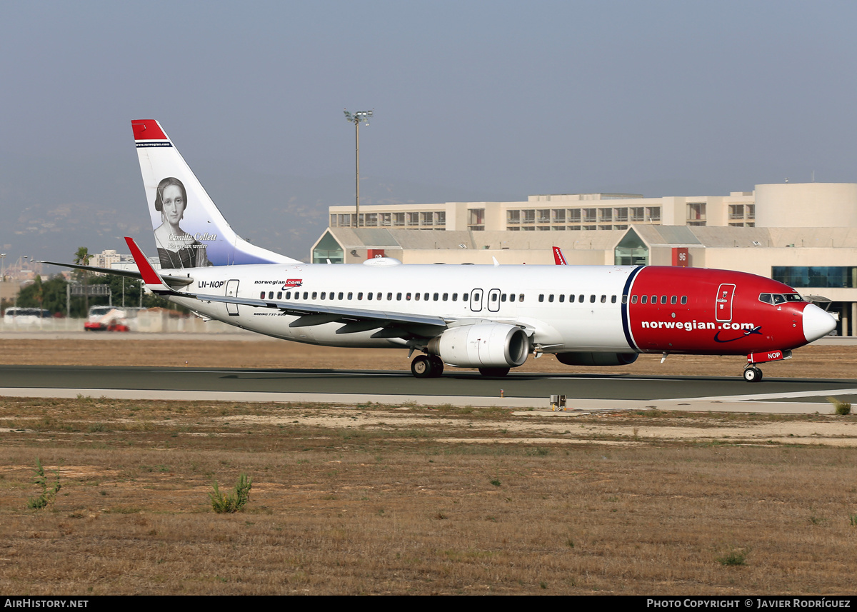 Aircraft Photo of LN-NOP | Boeing 737-86N | Norwegian | AirHistory.net #604392