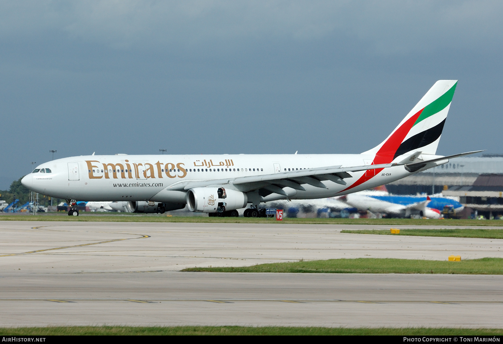 Aircraft Photo of A6-EAA | Airbus A330-243 | Emirates | AirHistory.net #604393